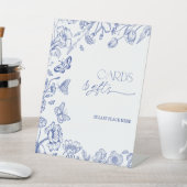 Kaarten & Cadeaus Elegant Iets Blauw Vrijgezellenf Reclamebord Met Voetstuk (Insitu)