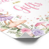 Kaarten & Cadeaus Floral Fairy Garden Verjaardagst Poster (Hoek)