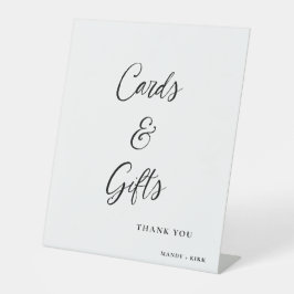 Kaarten & Cadeaus Piedestelborden  Reclamebord Met Voetstuk