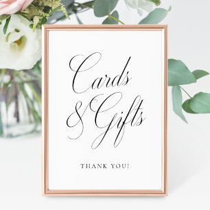 Kaarten & Cadeaus Vintage Elegantie Scriptie Bruil Poster