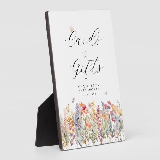 Kaarten & Cadeaus! Wildbloem Fotoplaat (Zijkant)