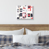 Kaarten Canvas Afdruk (Insitu (Slaapkamer))