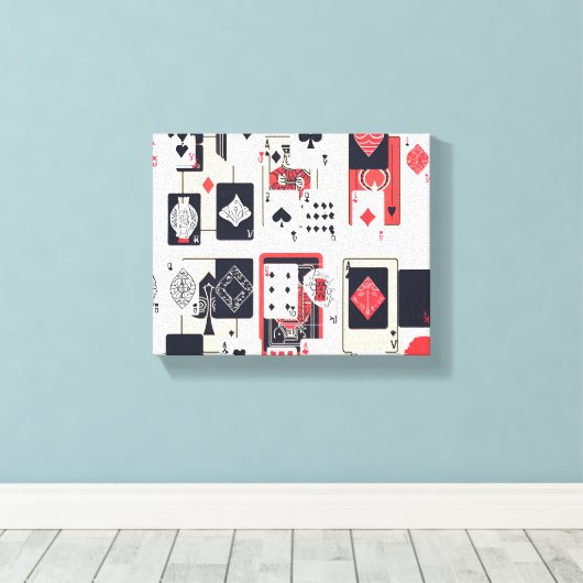 Kaarten Canvas Afdruk (Insitu (Houten vloer))