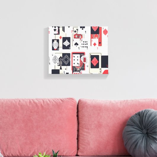 Kaarten Canvas Afdruk (Insitu (Woonkamer))