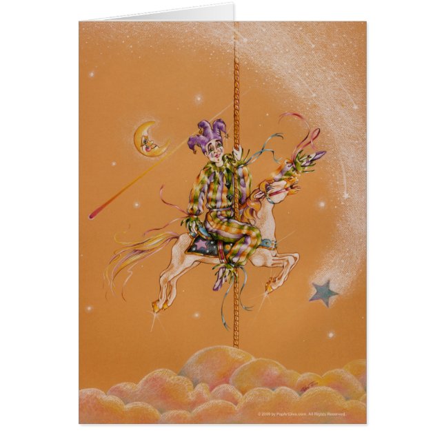 Kaarten - Carrousel Jester (Voorkant)