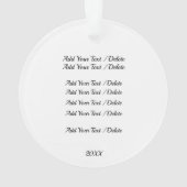 Kaarten / Casino / Vrienden Ornament (achterkant)