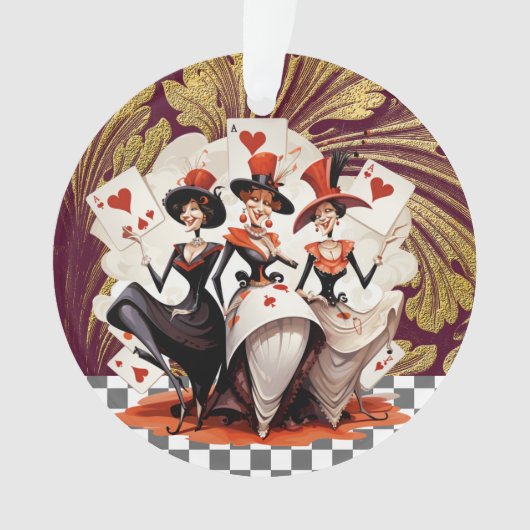 Kaarten / Casino / Vrienden Ornament (voorkant)