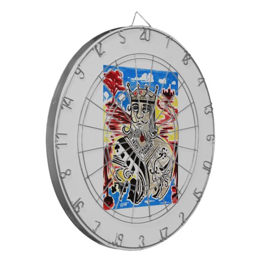 Kaarten Dartbord (Voorkant Links)