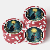 Kaarten door James Michael Miller Poker Chips (Opstapeling)