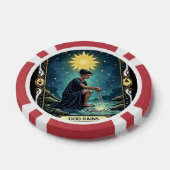 Kaarten door James Michael Miller Poker Chips (Enkel)