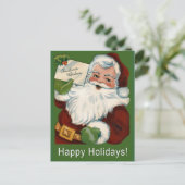 Kaarten en Briefkaarten van de kerstman (Staand voorkant)