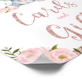 Kaarten en cadeaubonbons Elephant Birthday Baby sh Poster (Hoek)