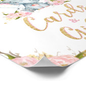 Kaarten en cadeaubonbons Elephant Birthday Baby sh Poster (Hoek)