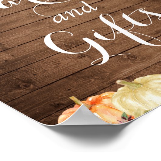 Kaarten en cadeaubonnen | Autonome regio Floral-li Poster (Hoek)