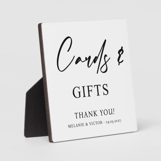 Kaarten en cadeaubonnen fotoplaat (Voorkant)