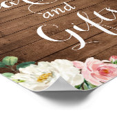 Kaarten en cadeaubonnen | Mason Jar Lights Floral Poster (Hoek)