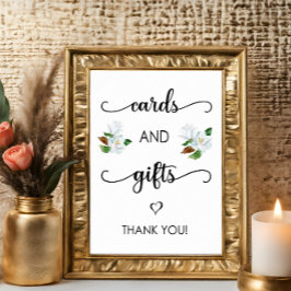 Kaarten en cadeaubonnen poster