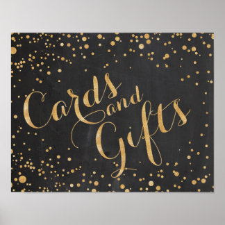 Kaarten en cadeaubonnen poster