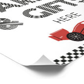 Kaarten en cadeaubonnen voor autopartijen foto afdruk (Hoek)