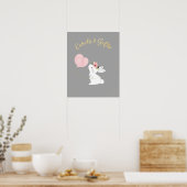 Kaarten en cadeaubonnen voor Baby showers Poster (Keuken)