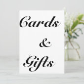 Kaarten en cadeaukaarten (Staand voorkant)