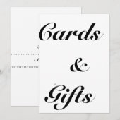 Kaarten en cadeaukaarten (Voorkant / Achterkant)