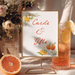 Kaarten en cadeaus Aperol Spritz Bruidsfeest Poster