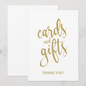 Kaarten en Cadeaus Betaalbare Trouwkaart (Voorkant / Achterkant)