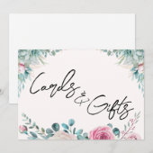 Kaarten en cadeaus bord (Voorkant / Achterkant)