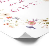 Kaarten en Cadeaus Bruidstheeposter Poster (Hoek)