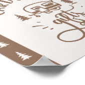 Kaarten en cadeaus Capming One Happy Camper Poster (Hoek)