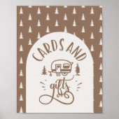 Kaarten en cadeaus Capming One Happy Camper Poster (Voorkant)