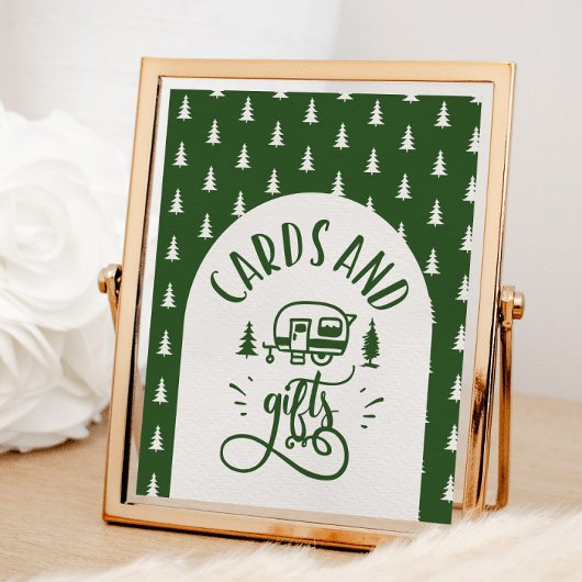 Kaarten en cadeaus Capming One Happy Camper Poster