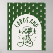 Kaarten en cadeaus Capming One Happy Camper Poster (Voorkant)