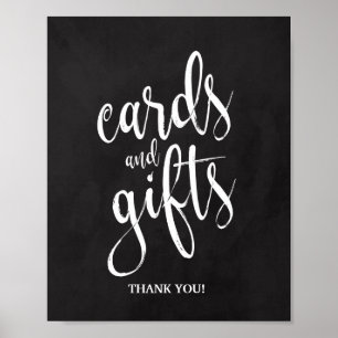 Kaarten en cadeaus Chalkcoard 8x10 bruiloft Poster