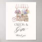 Kaarten en cadeaus Elegant Van de Markt Poster (Voorkant)