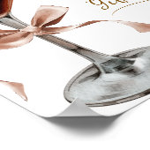 Kaarten en Cadeaus Espresso Martini Bruidsdiner Poster (Hoek)