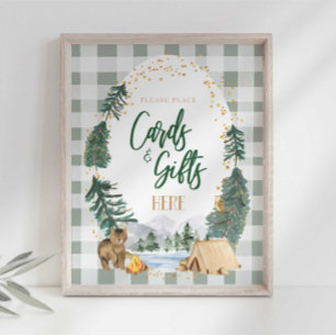 Kaarten en Cadeaus Feestbord Poster