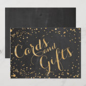 Kaarten en Cadeaus Huwelijksbord, (Voorkant / Achterkant)