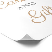 Kaarten en Cadeaus Jungle Foliage Bruiloft Sign Poster (Hoek)