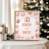 Kaarten en cadeaus Kleine Cookie Kerstdag Poster