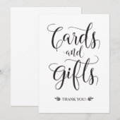 Kaarten en Cadeaus Modern Huwelijk Bord (Voorkant / Achterkant)