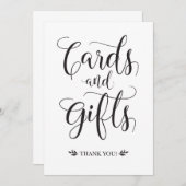 Kaarten en cadeaus Modern trouwbord (Voorkant / Achterkant)