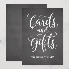 Kaarten en cadeaus Rustiek Huwelijk Bord