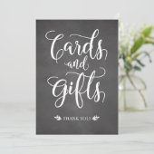 Kaarten en Cadeaus Rustieke Huwelijksbord (Staand voorkant)