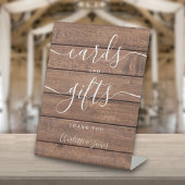 Kaarten en cadeaus Rustieke schuur houten handteke Reclamebord Met Voetstuk