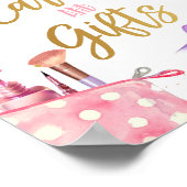 Kaarten en cadeaus Spa Party Makeup Glamor Girl Poster (Hoek)