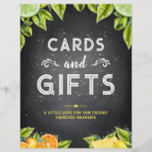 Kaarten en Cadeaus Tafelbord (Voorkant)
