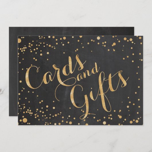 Kaarten en Cadeaus Trouwbord, (Voorkant / Achterkant)