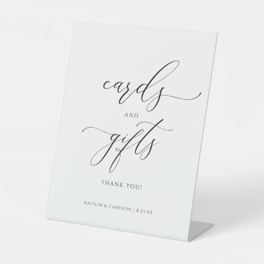 Kaarten en cadeaus voor Vrijgezellenfeest Reclamebord Met Voetstuk (Voorkant)